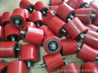 東莞中揚(yáng)定做聚氨酯膠輥/包膠滾筒/橡膠輥/PU輥/防靜電膠輪耐高溫硅膠輥